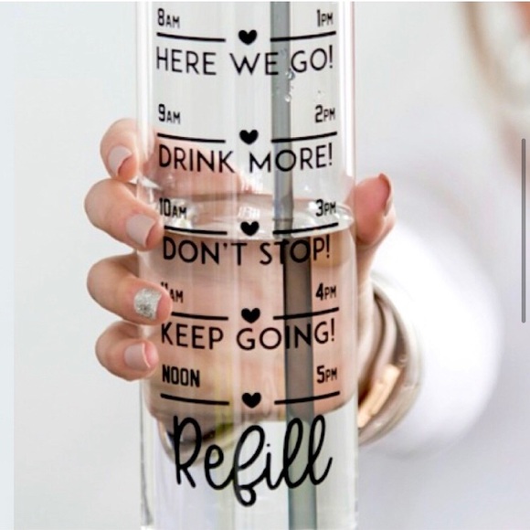 Goal setting tracking water bottle - Picture 4 of 8